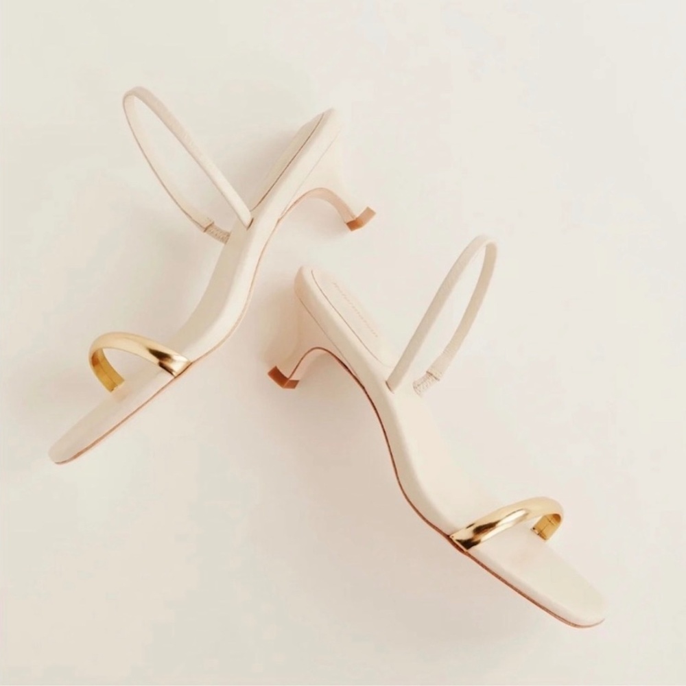 Reformation Samantha Heeled Sandals SIZE 8 BRAND NEW IN BOX